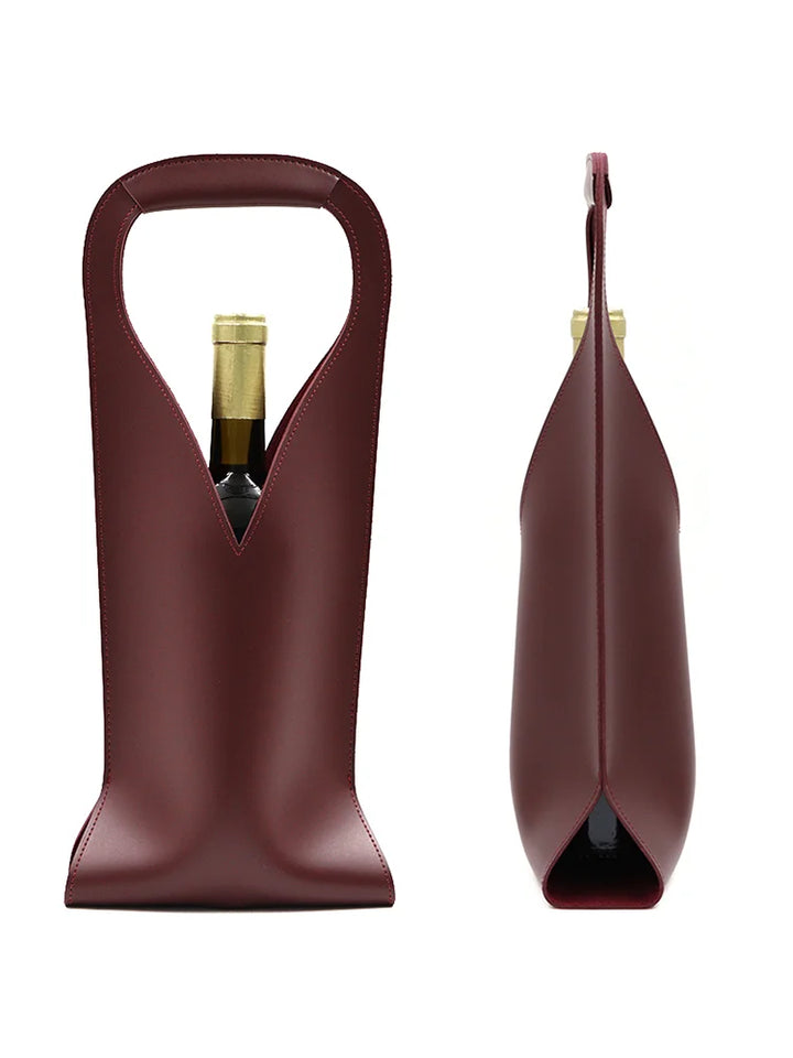 Lisslune | Wine Lover Leather Tote