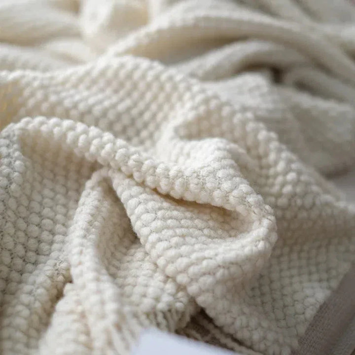 Lisslune | CREAM WHITE BLANKET
