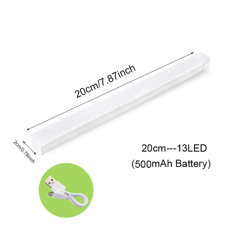 Lisslune | Wireless LED Motion Sensor Night Light for Kitchen, Bedroom, Closet, Stairway, and Cabinet Lighting