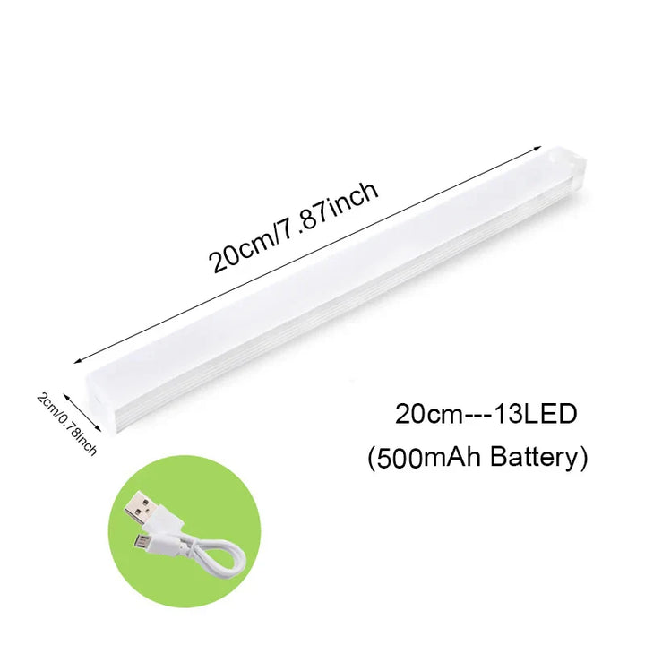 Lisslune | Wireless LED Motion Sensor Night Light for Kitchen, Bedroom, Closet, Stairway, and Cabinet Lighting
