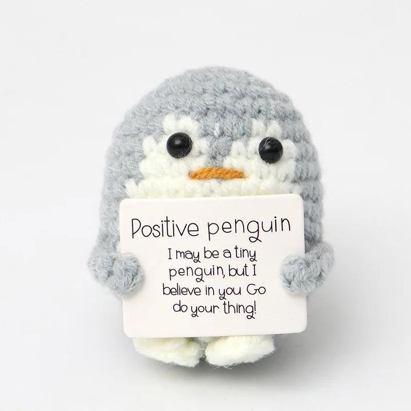 Lisslune | Shady Handcrafted Crochet Duck Ornaments for Emotional Support - Unique Home Decor and Perfect Christmas Gift