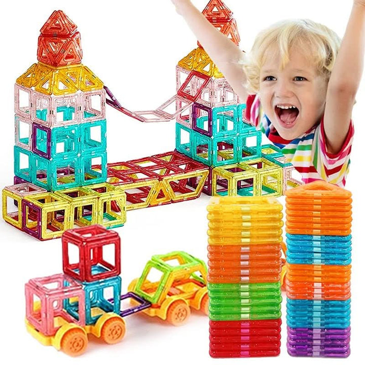 Lisslune | Magnetic construction toy for creative building ideas