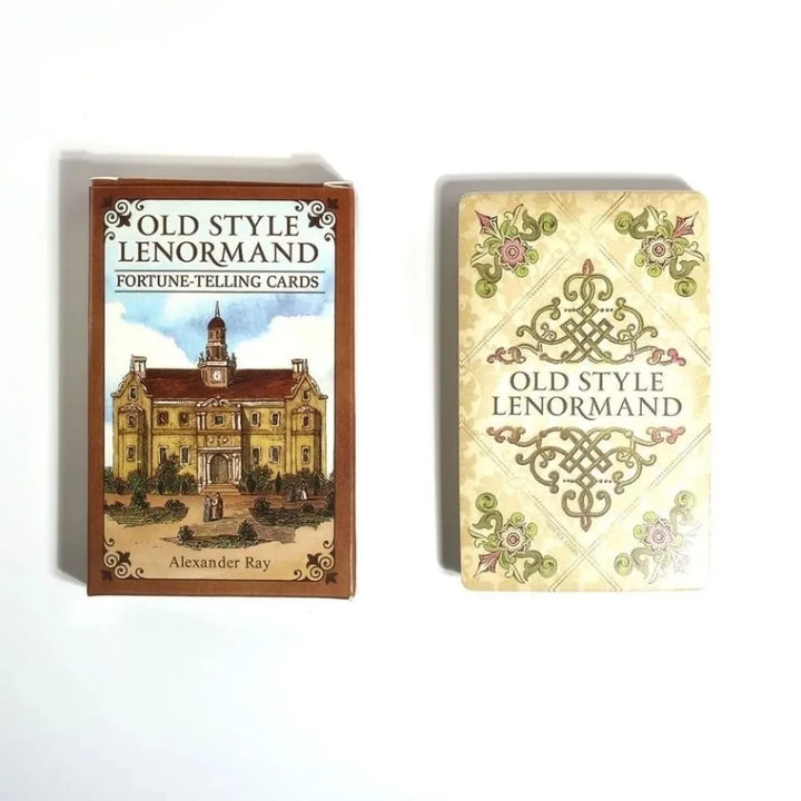 Rynx | Old Style Lenormand Tarot Cards English Version A 38 Oracle Deck Divination Destiny Board Games Playing Cards