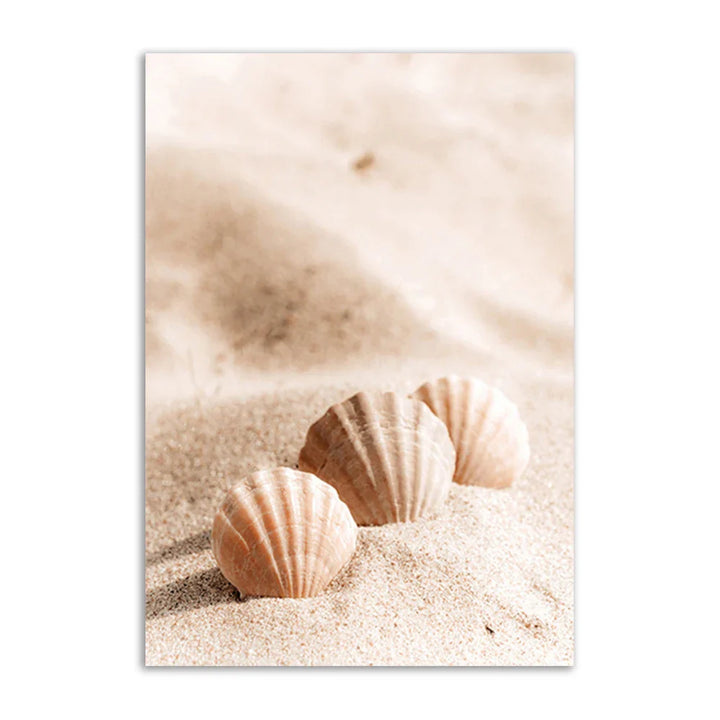 Lisslune | Academy Beach Canvas Poster