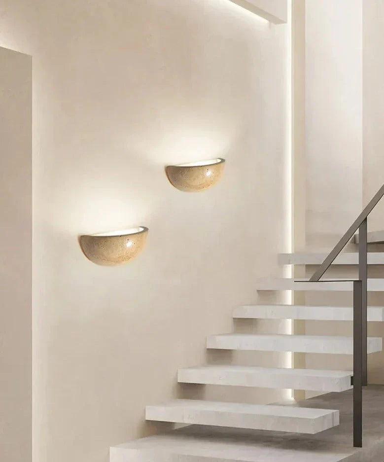 Lisslune | SabiGlow - Organic Rock Wall Light