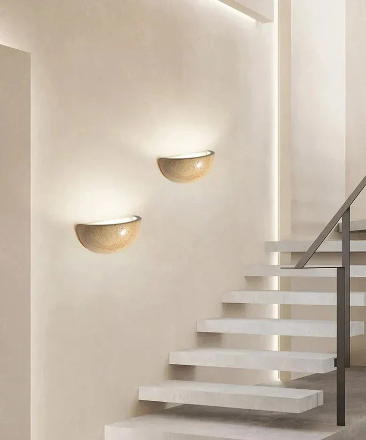 Lisslune | SabiGlow - Organic Rock Wall Light