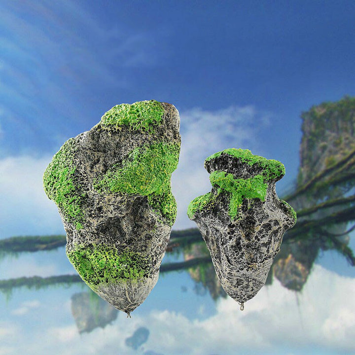Lisslune | Sea Mountain Flying Rock Aquarium Decor
