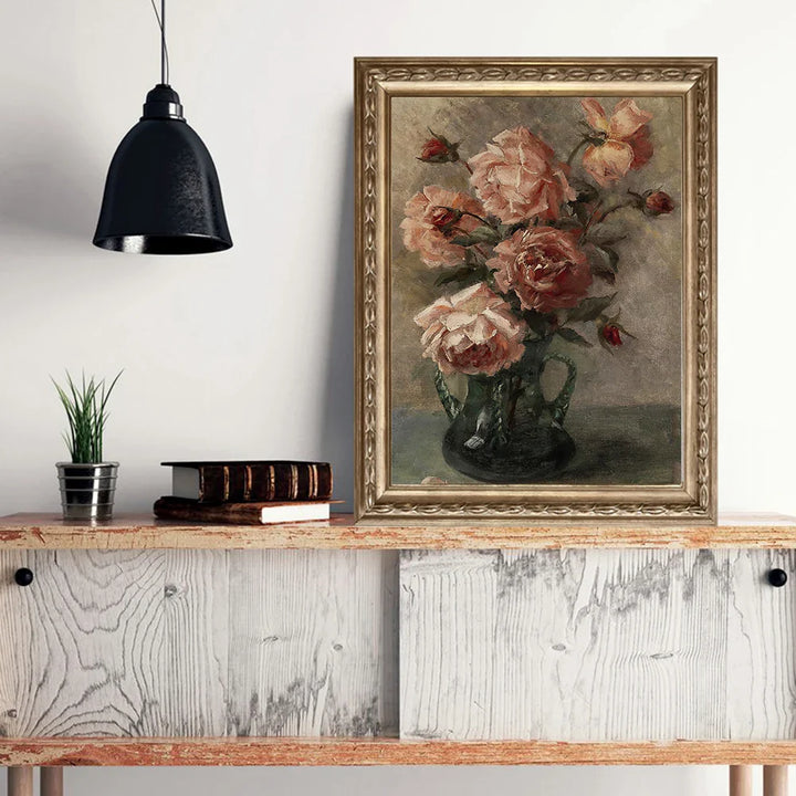 Lisslune | Floral Canvas Poster
