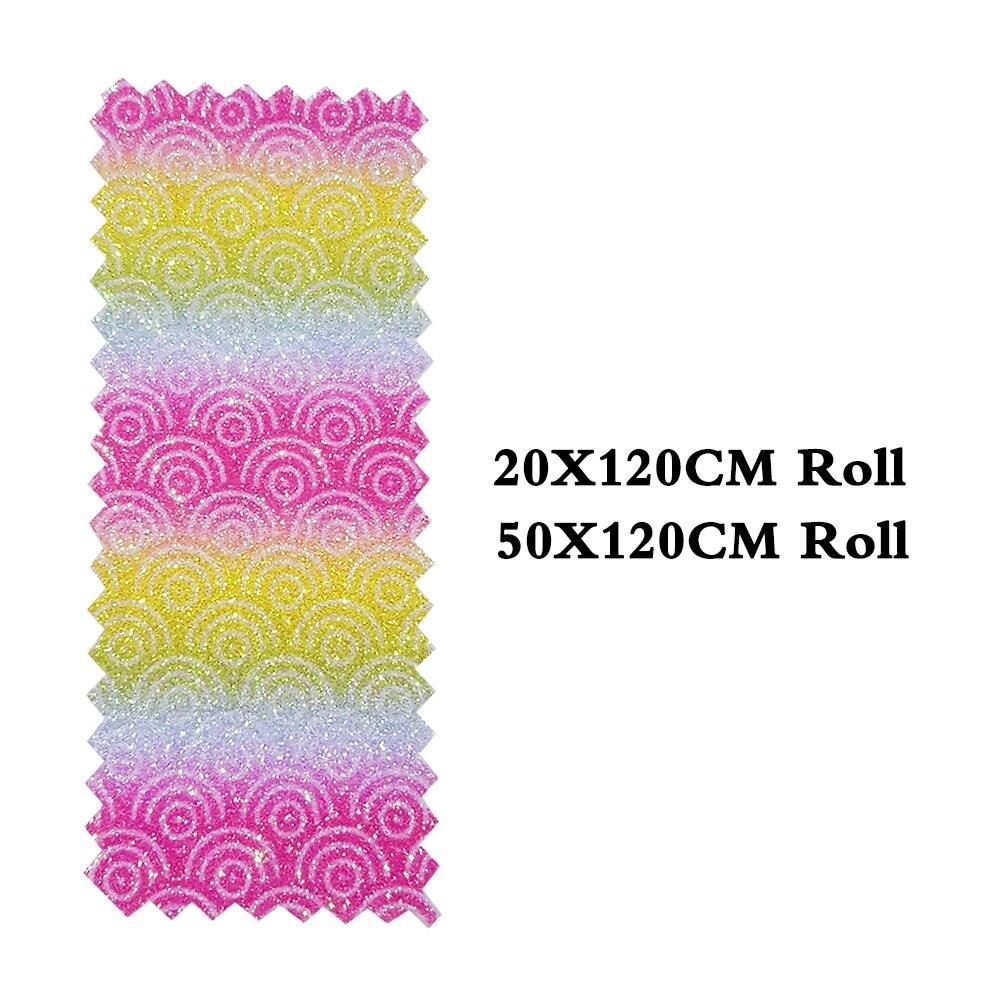 Lisslune | Vibrant Glitter Faux Leather Craft Roll - Ignite Your Creative Projects