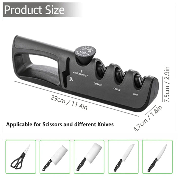 Lisslune | 4-in-1 Professional Knife Sharpener (1+1 Free) - EdgeSharp