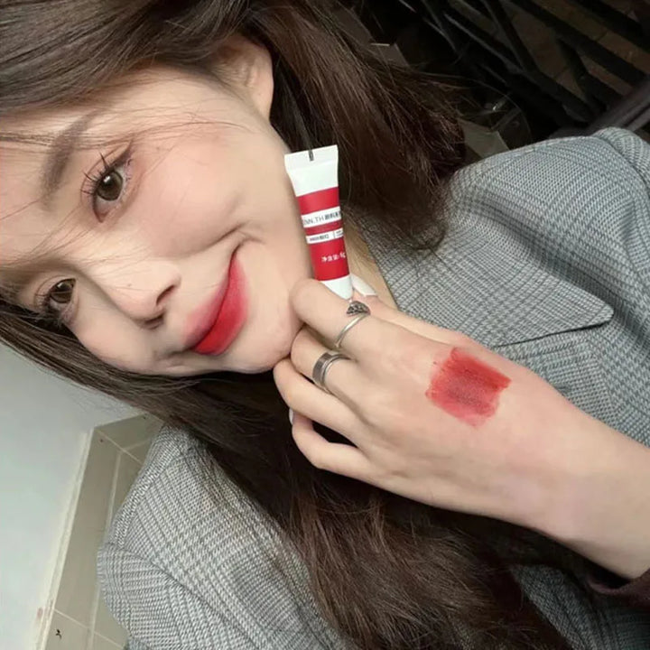 Rynx | 6 Colors Lip Mud Lipstick Velvet Matte Liquid Lipstick Waterproof Nude Lip Gloss Long-lasting Sexy Women Lip Tint Cosmetics