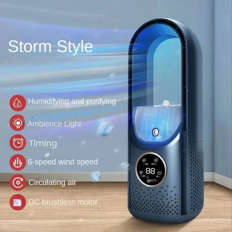 Lisslune | Bladeless Fan Portable Mini Air Conditioner