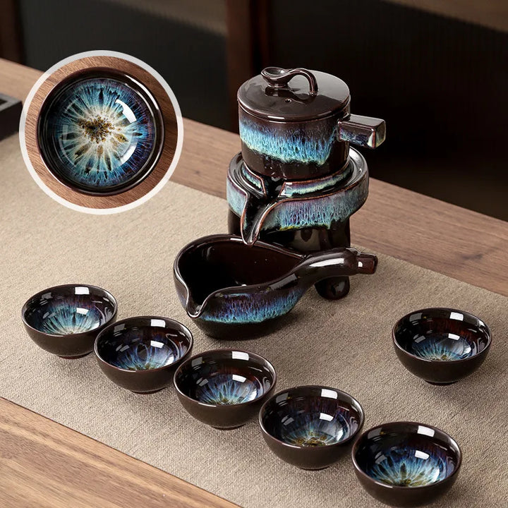 Lisslune | Mystic Sip Kung-Fu Ceramic Tea Set