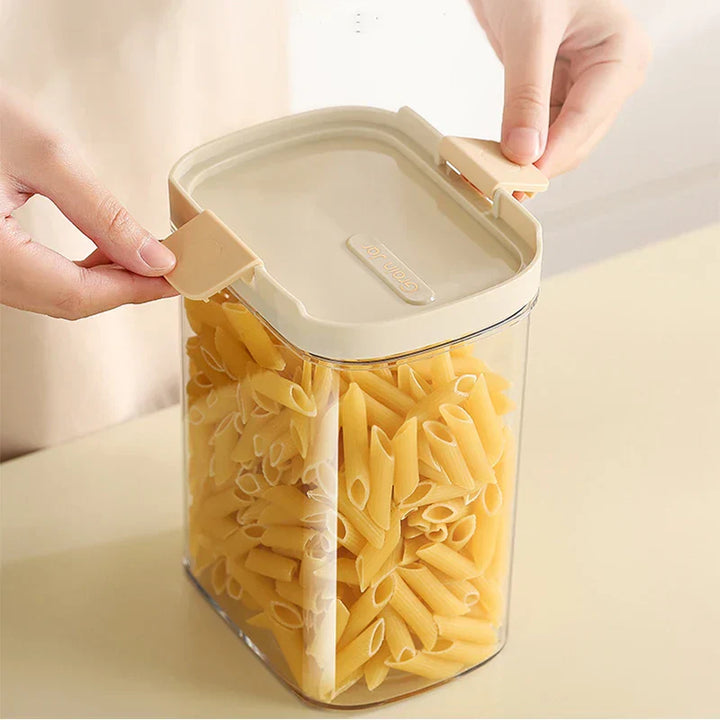 Lisslune | Stackable Transparent Snap-Lock Storage Box