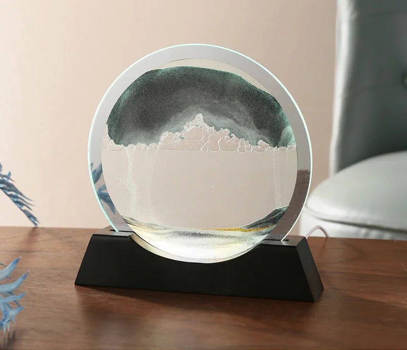 Lisslune | Moving Sand Table Lamp