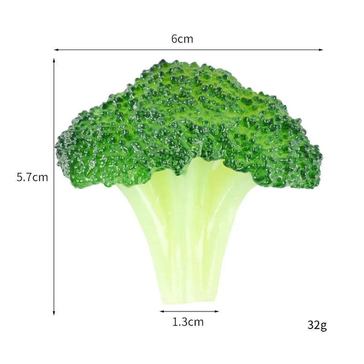 Lisslune | Realistic Broccoli Decoration - Perfect for Seasonal Displays and Culinary Settings