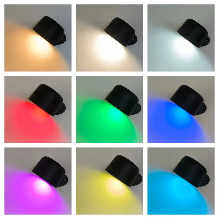 Lisslune | LumeGlow - Modern wall lamp with adjustable color and brightness control