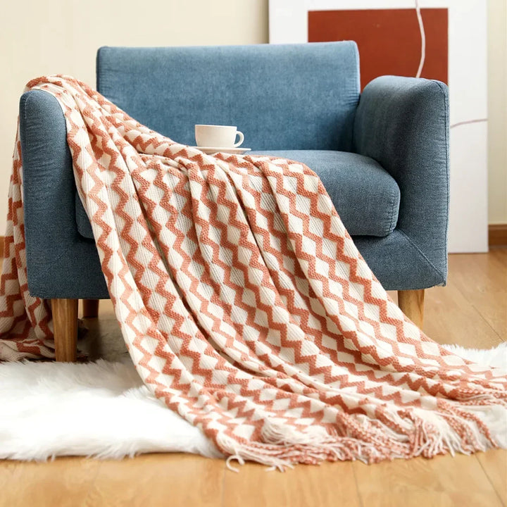 Lisslune | Nordic Style Dick Knitted Blanket
