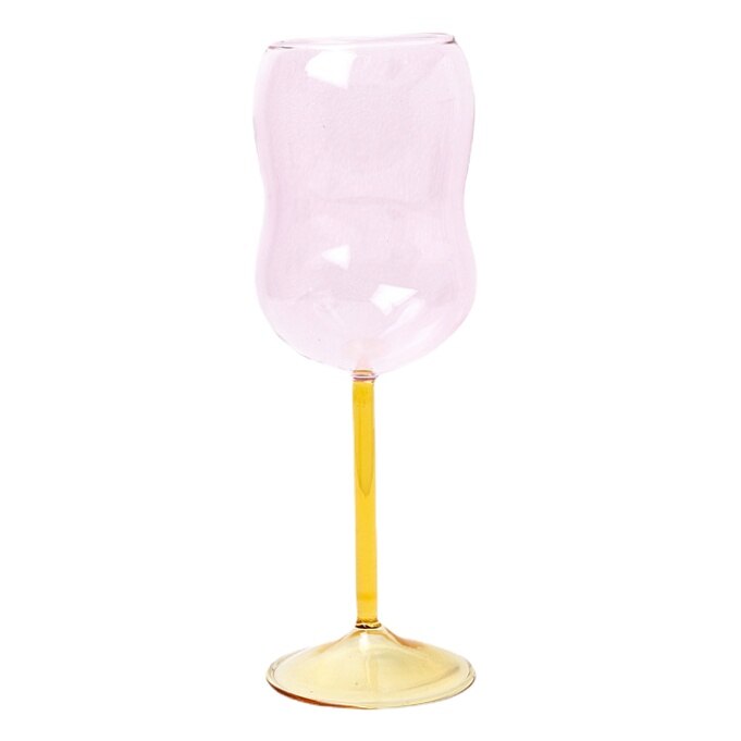 Lisslune | 2-colored Chubby wine glass