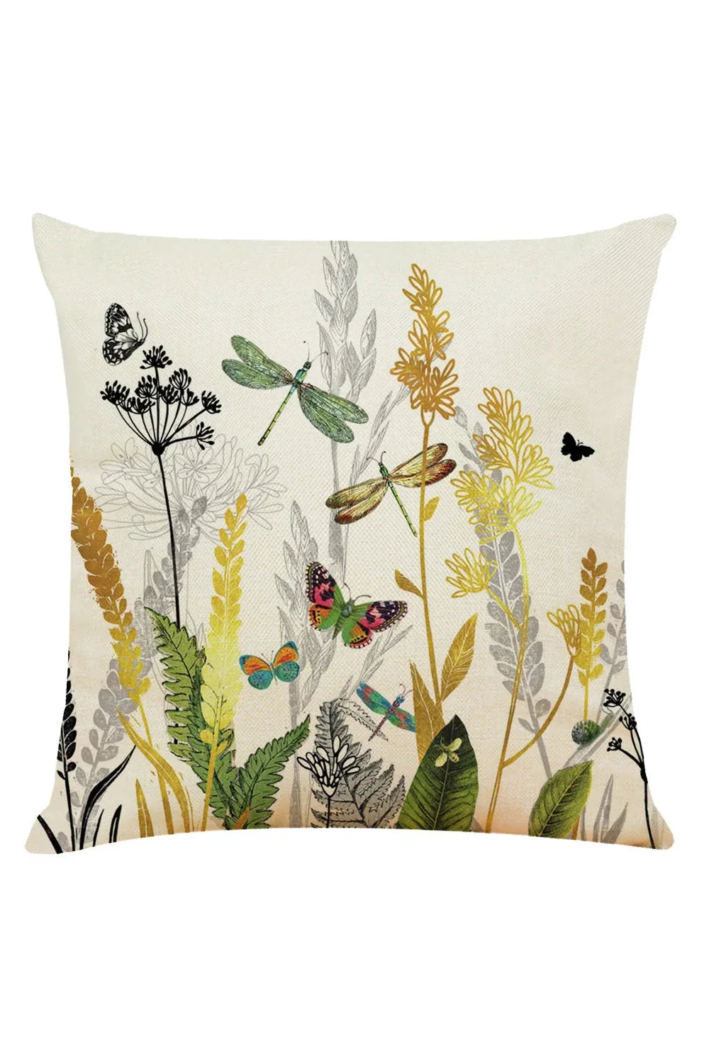 Lisslune | Bird Leaf Pillowcase
