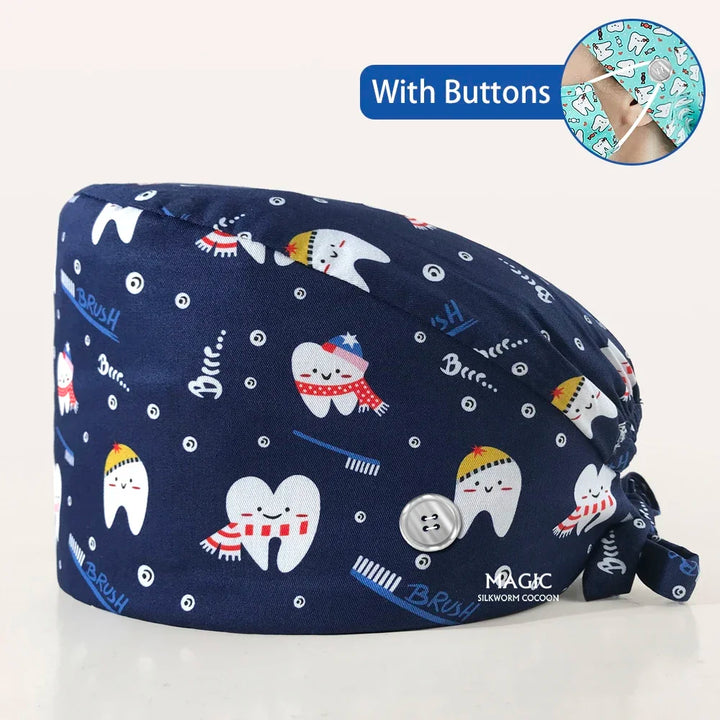 Lisslune | Tooth pressure customizable medical hats for dental and caregiving use