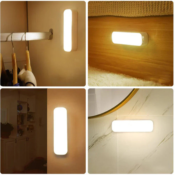 Lisslune | Smart Motion Sensor Wall Lamp | Wireless, Rechargeable & Ideal for Dark Corridors and Stairwells