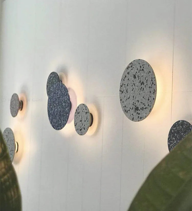 Lisslune | ConcreteAura - Modern Concrete Wall Light