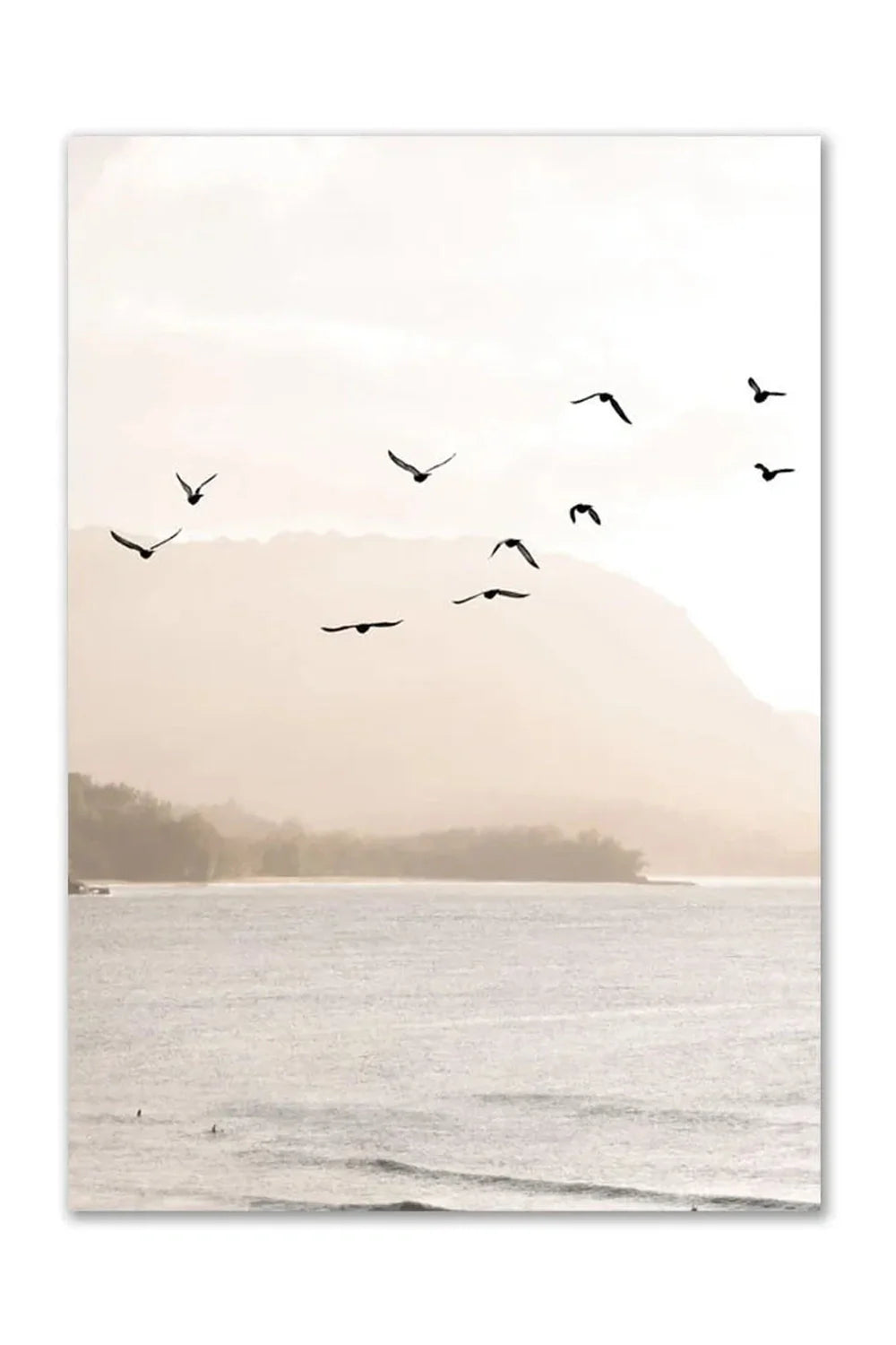 Lisslune | Surf & Travel Canvas Poster