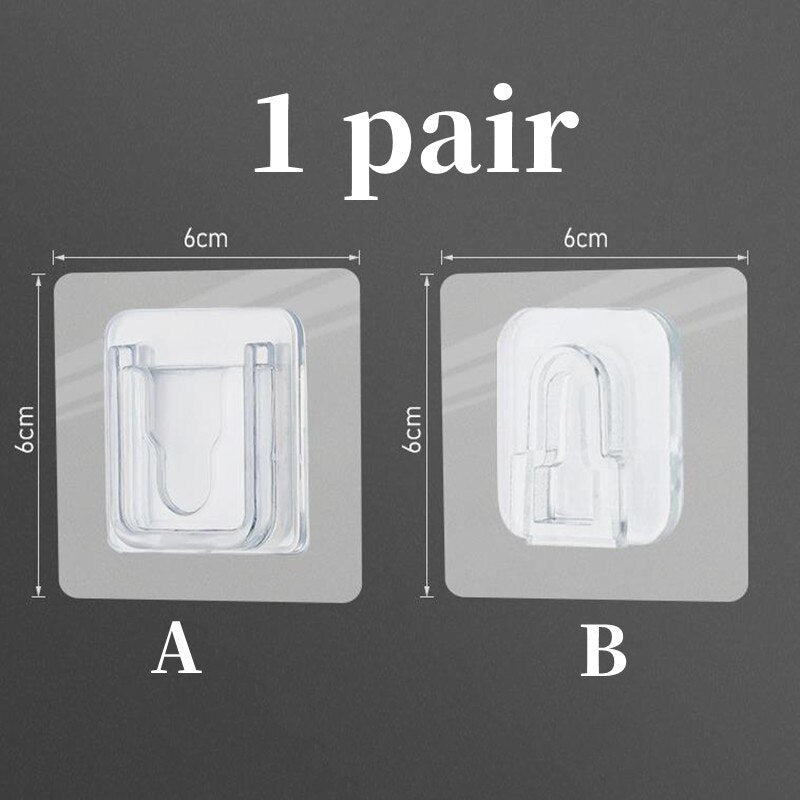 Lisslune | Double-Sided Adhesive Punch-Free Strong Wall Hook