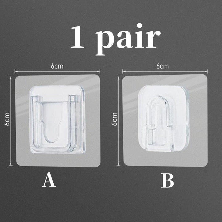 Lisslune | Double-Sided Adhesive Punch-Free Strong Wall Hook