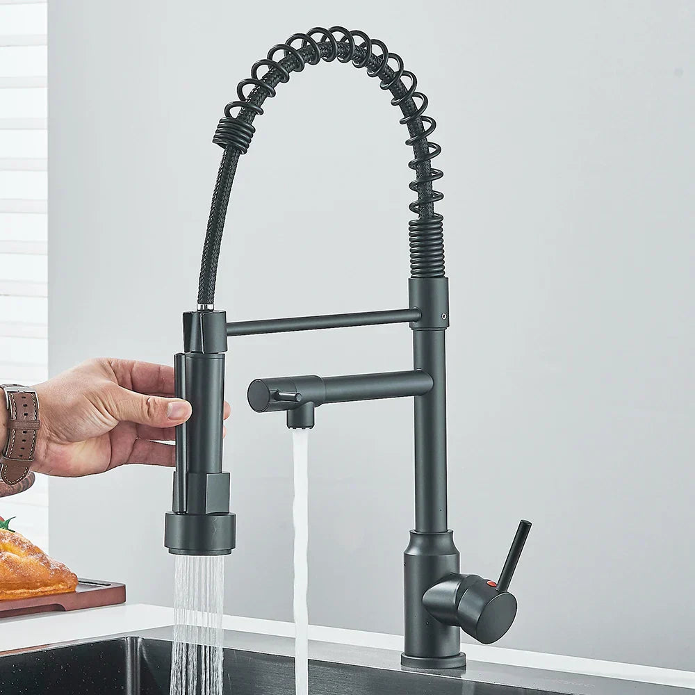 Lisslune | SpringFlow – Kitchen faucet with dual outlet
