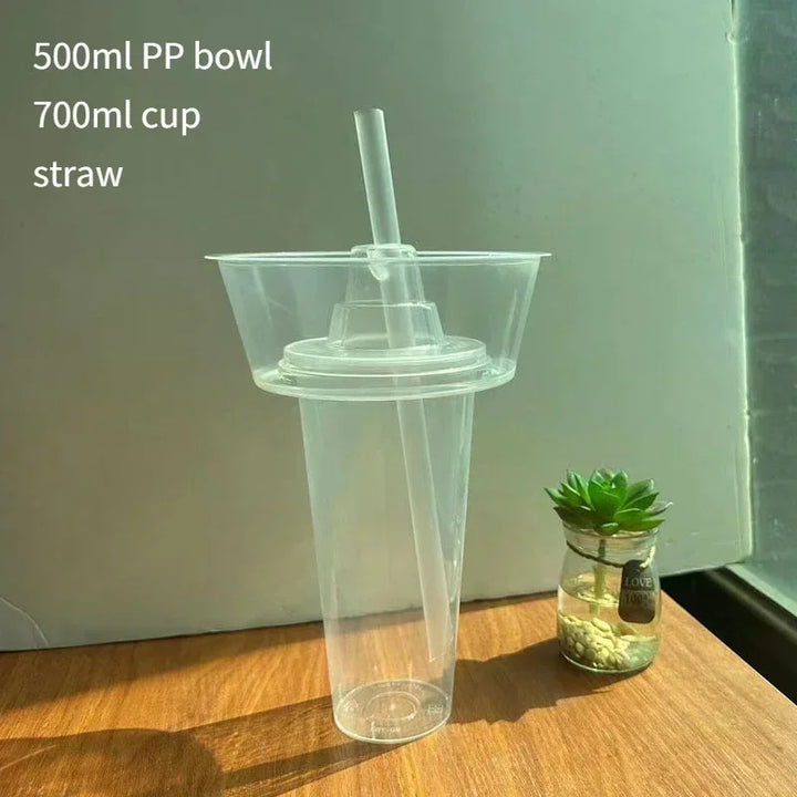 Lisslune | Easy Snack Go Cup Bowl Combo