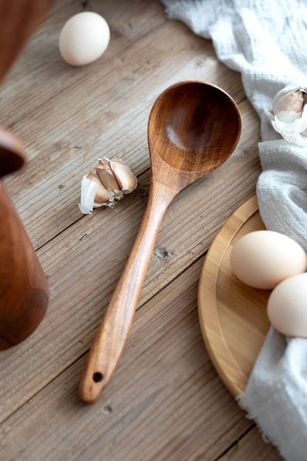 Lisslune | Kitchen Set Made from Natural Teak Wood