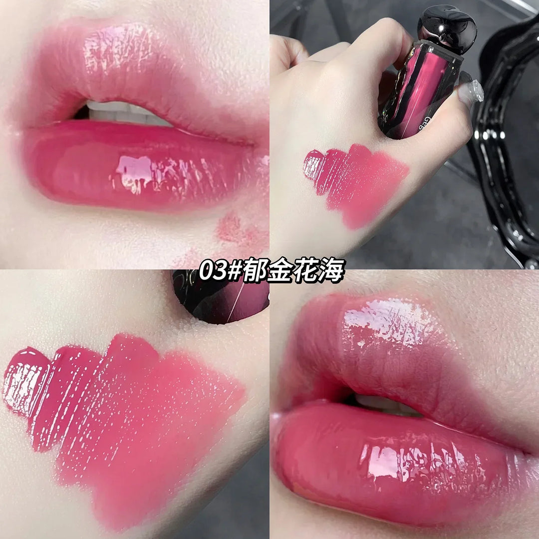 Rynx | Glacier Lava Lip Color Gegebear Makeup Watery Mirror Light Lip Color Dewy Light Makeups Lipstick Cosmetics Wholesale