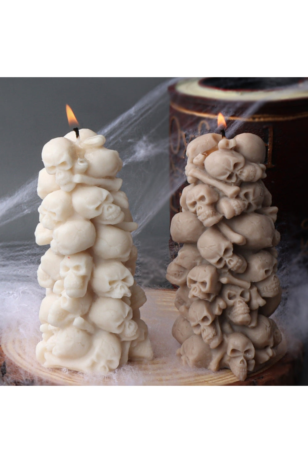 Lisslune | Skeleton Tower Candle Shape