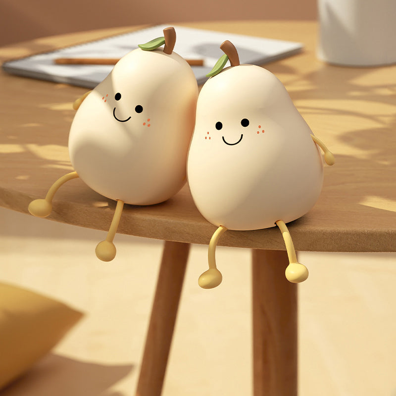 Lisslune | Cute Pear Bedside Touch Night Lamp