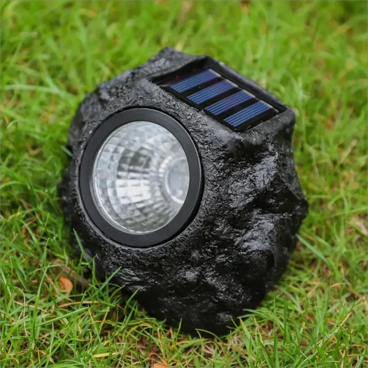 Lisslune | Waterproof Outdoor Solar Rock Spotlight Lamps