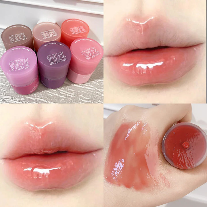 Rynx | Korean Mirror Lip Glaze Waterproof Non-stick Cup Lip Gloss Sexy Red Liquid Lipstick Long-lasting Moisturizing Natural Lip Makeup