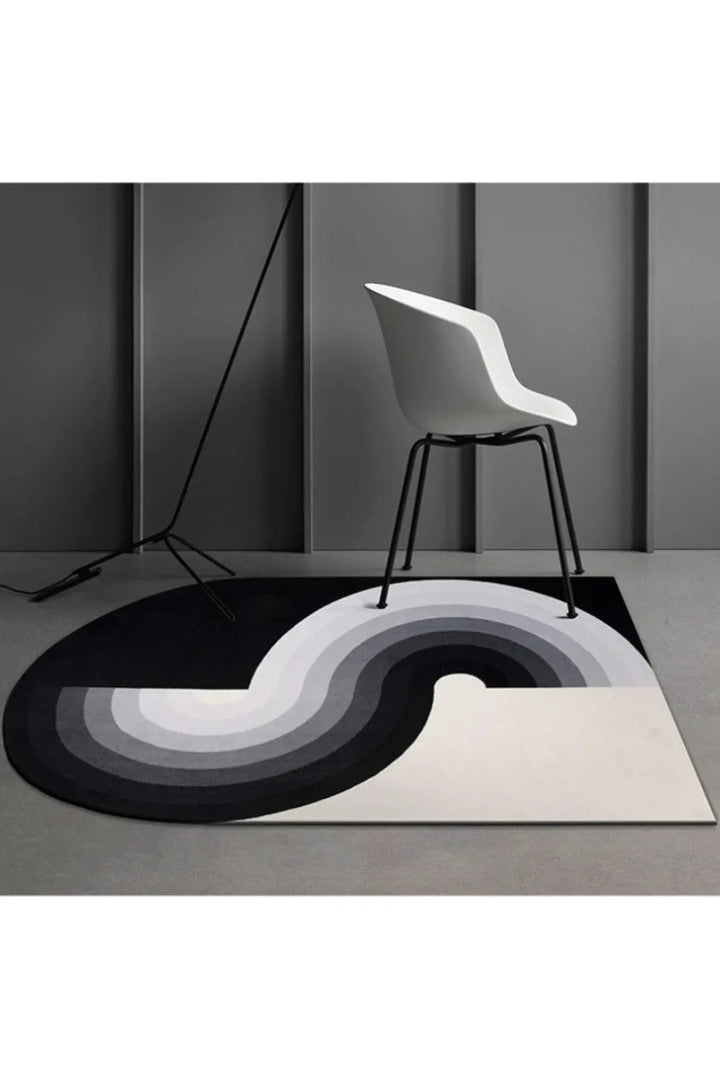 Lisslune | Waves geometric rug
