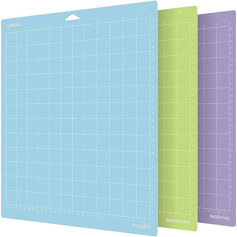 Lisslune | Enhance your crafting journey with the colorful 3-piece self-adhesive cutting mat set for Cricut/Cameo 4