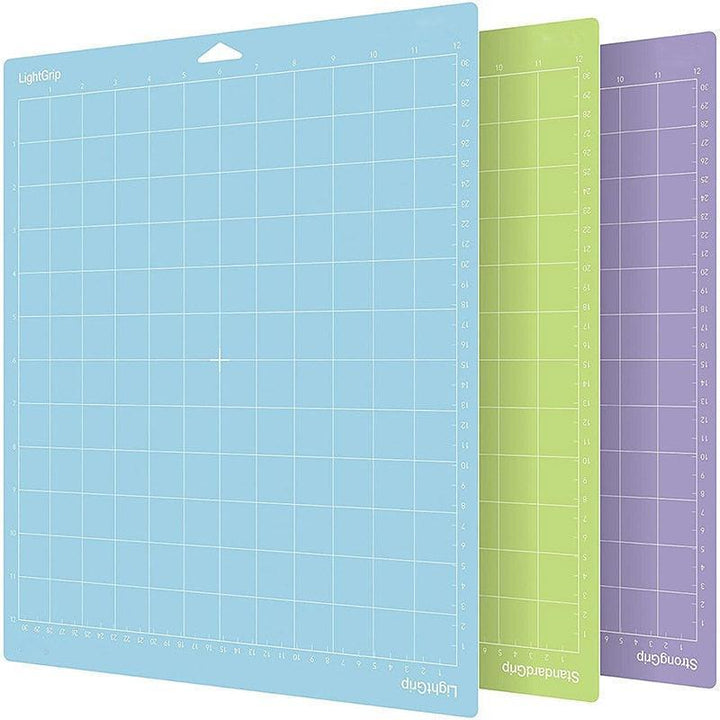 Lisslune | Enhance your crafting journey with the colorful 3-piece self-adhesive cutting mat set for Cricut/Cameo 4