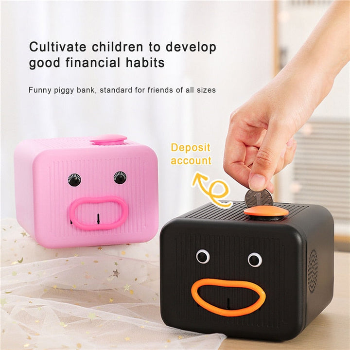 Lisslune | Funny Face Money Saving Piggy Bank