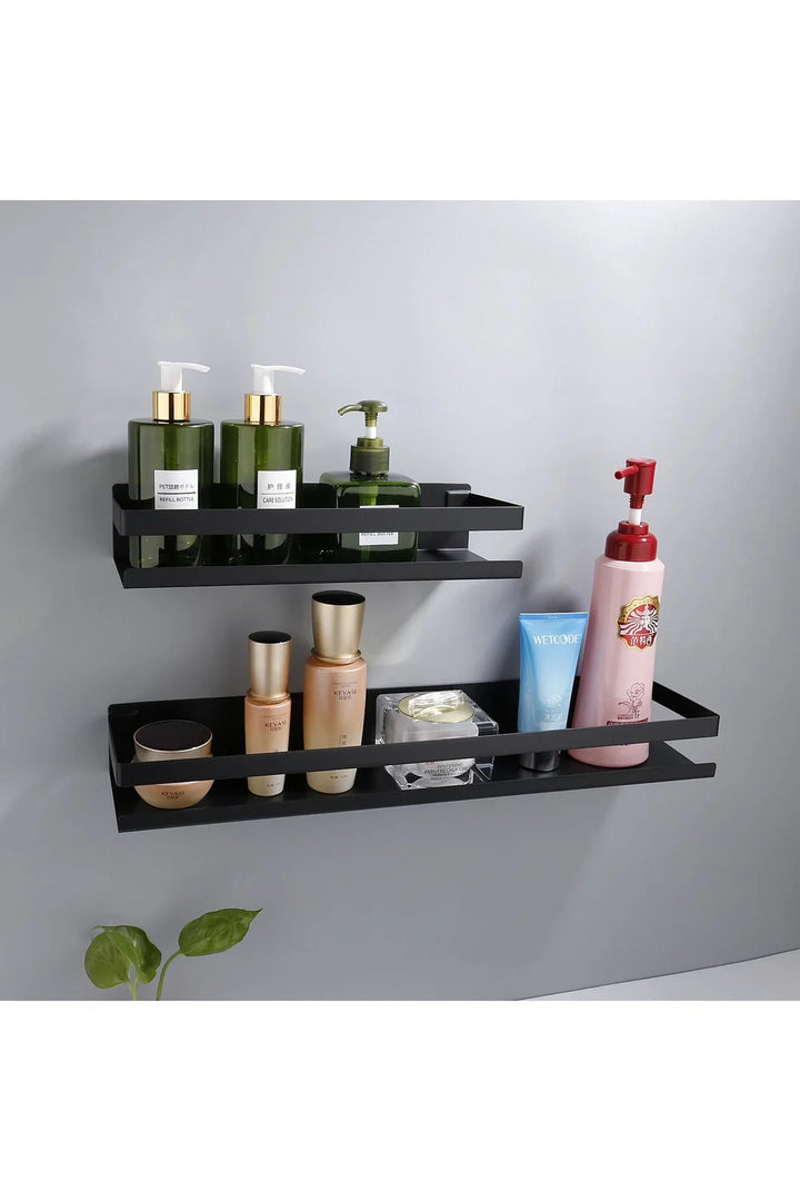 Lisslune | black floating shelves