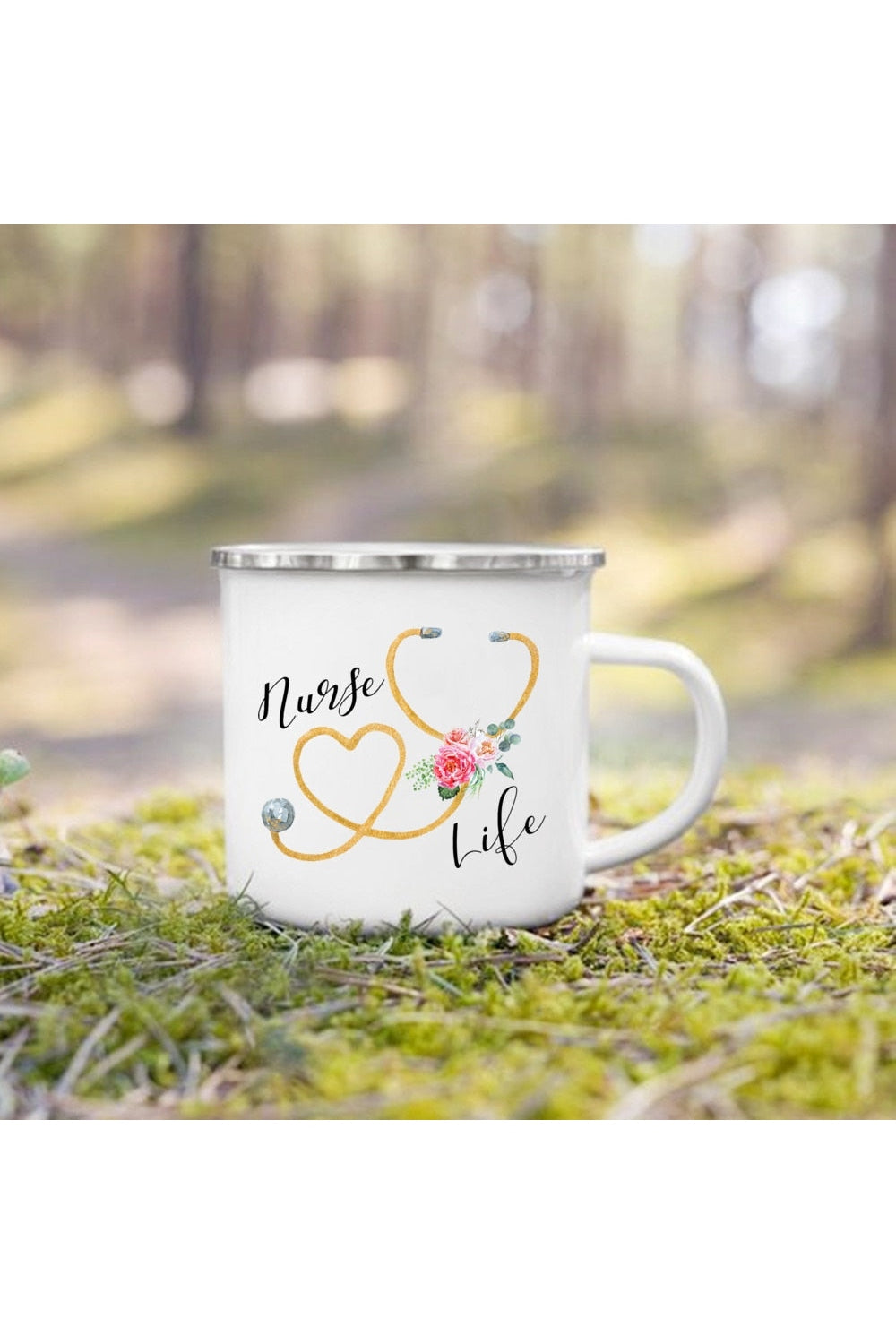 Lisslune | Life Themes Enamel Mug