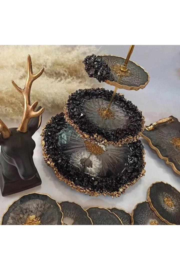 Lisslune | Glass Resin Filler Art