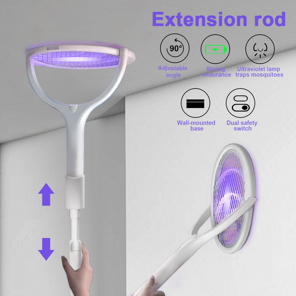 Lisslune | 6in1 Rotatable Electric Mosquito Zapper
