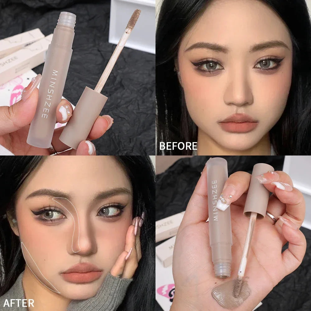 Rynx | Waterproof liquid contour pencil Matte highlighter nose shadow Long lasting brightening face bronzer contouring makeup cosmetics