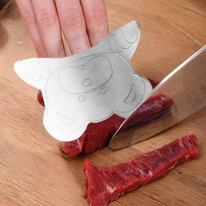 Lisslune | Butterfly Stainless Steel Adjustable Knife Shield Finger Protector