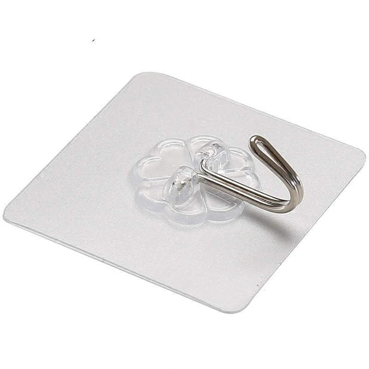 Lisslune | Transparent self-adhesive hook collection for effortless home organization (1-30 pieces)