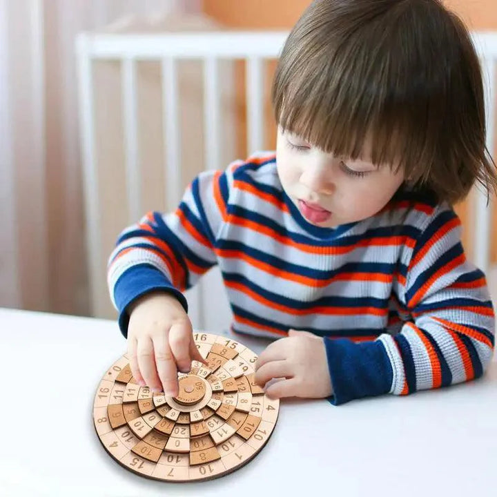 Lisslune | Interactive 3D Wooden Number Challenge: A Fun Educational Puzzle Game